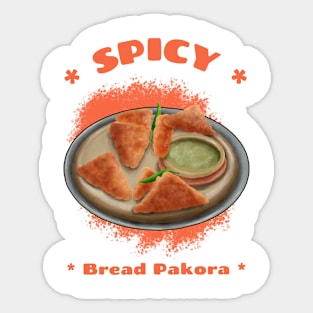 SPICY  BREAD PAKORA Sticker